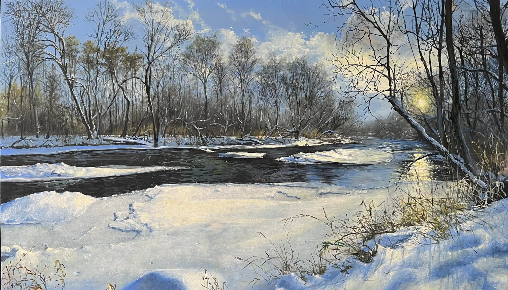 WINTER AFTERNOON - sold